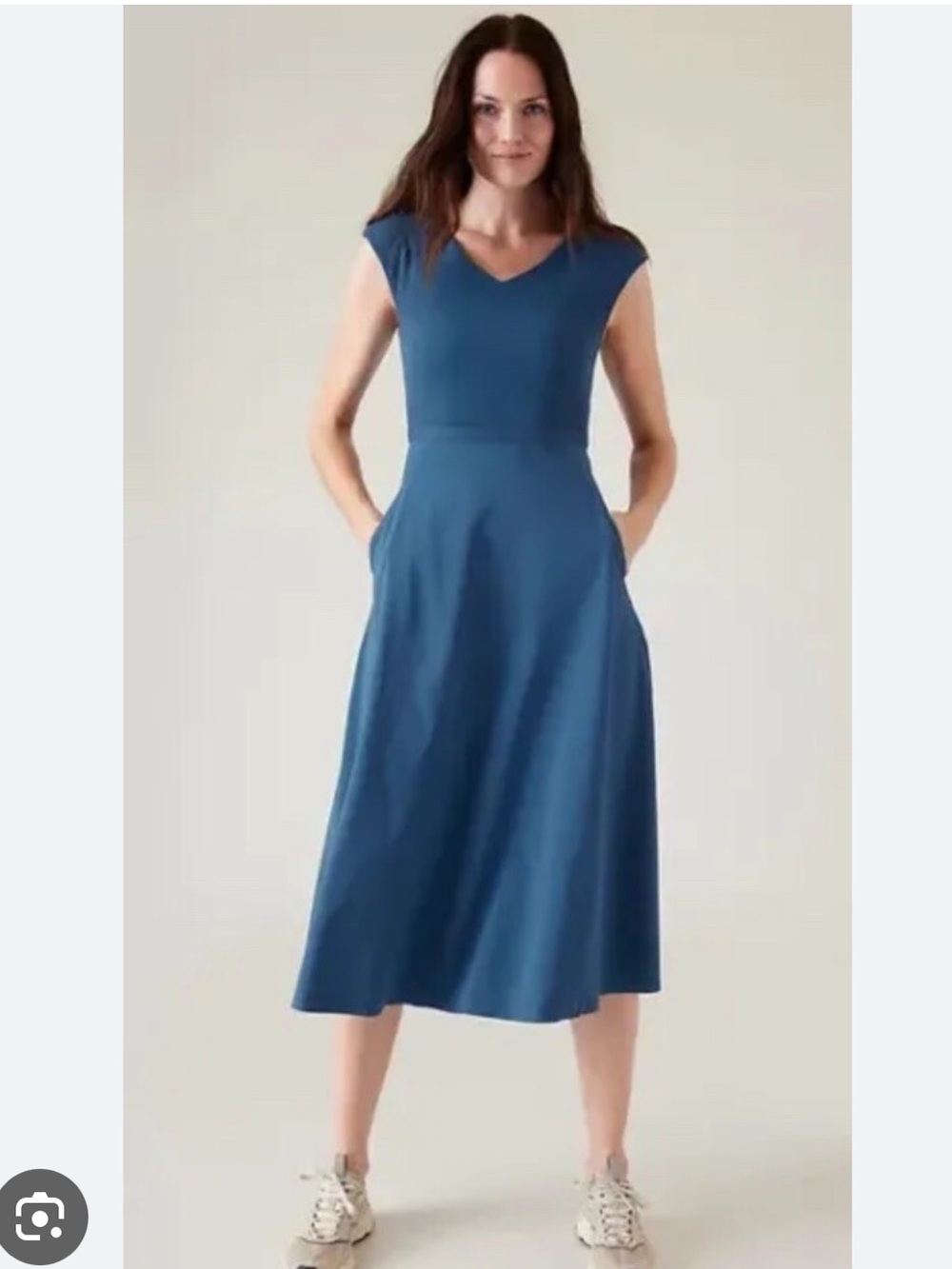 Athleta Ryder Dress in Jay Blue NWT